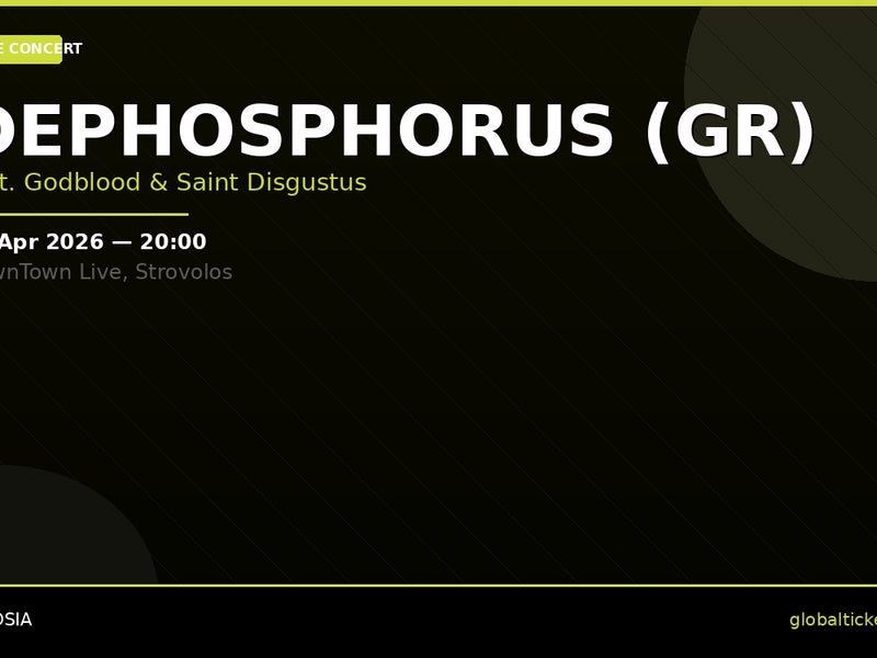 Dephosphorus (GR) — DownTown Live, Nicosia